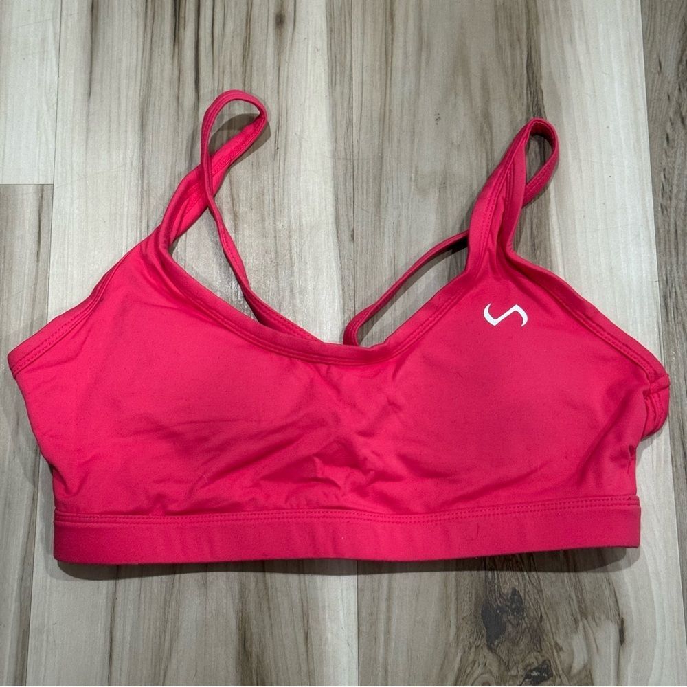 TLF Pink Sports Bra Women’s Medium
